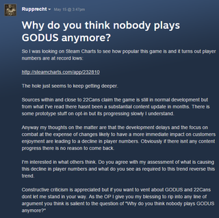 Illustration for article titled Four Months Later, Peter Molyneux's Godus Is Still A Mess
